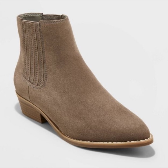 UNIVERSAL THREAD Alena Western Boots / Booties Memory Foam Size 9 New - Picture 1 of 12